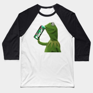 Kermit Sips Four Loko Baseball T-Shirt